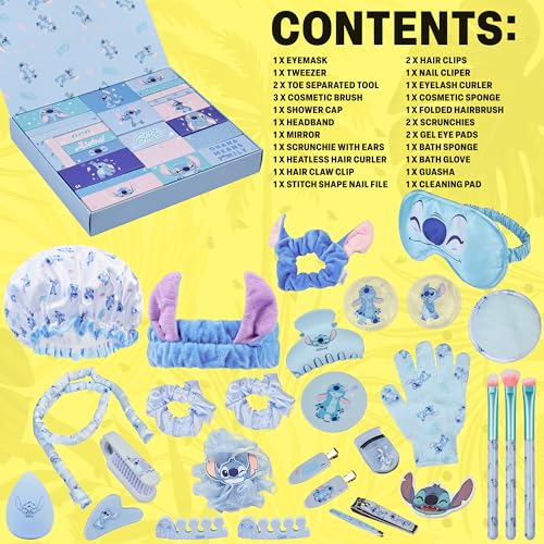 24-Day Beauty Advent Calendar - Skincare & Makeup Pamper Gift Set