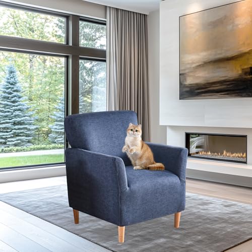 Stretch Armchair Slipcover with Arms - Soft, Anti-Slip Furniture Protector