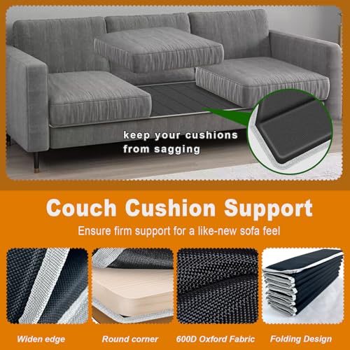 Heavy Duty Couch Cushion Support Board for Sagging Sofas - 17" x 66"