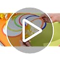 10 Pcs Kids Acrylic Mirrors, 6x6 Inch Shatterproof Craft Mirrors for Classroom