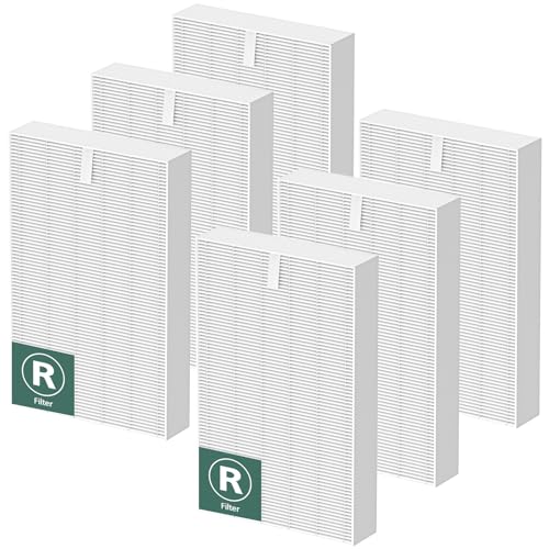 6-Pack HEPA Air Purifier Replacement Filters for 100 200 300 Series