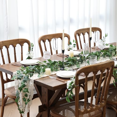 2 Pack Artificial Ivy Vines 79-Inch Silk Hanging Greenery for Home Decor