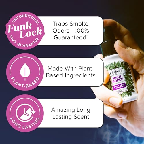 Poo-Pourri Pot-Pourri Smoke Odor Spray 1.4 Fl Oz Natural Lemon & Clove