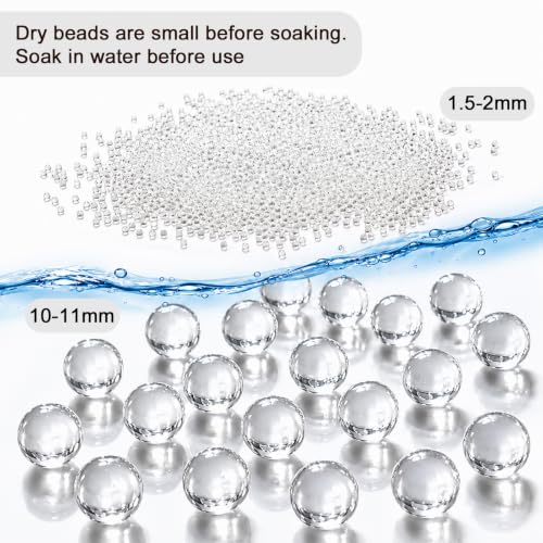 Clear Water Beads for Vases - 140,000 Floating Candle & Floral Fillers