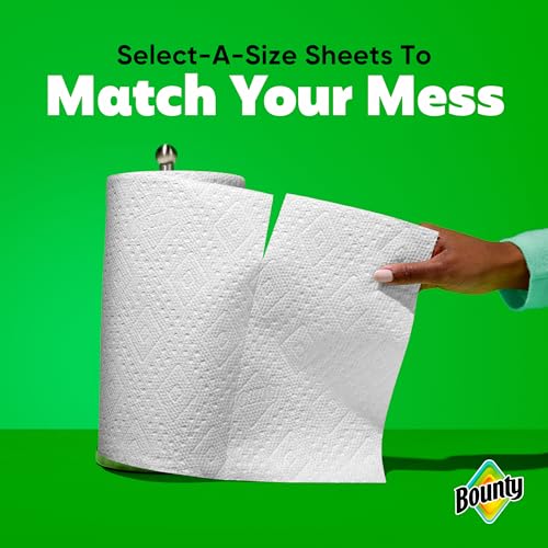 Bounty Select-A-Size White Paper Towels, 2 Triple Rolls