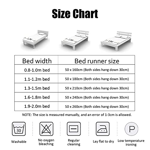 Soft Grey Knit Bed Runner Decorative Scarf Cover for Foot of Bed