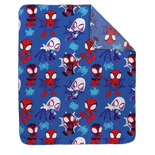 Spidey & His Amazing Friends Kids Soft Plush Throw Blanket, 40" x 50"