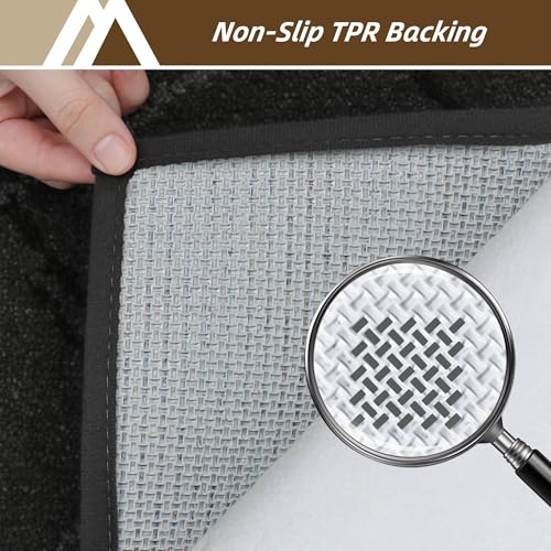 Non-Slip Low Profile Entryway Doormat - Absorbent Washable Rug, 48"x32"