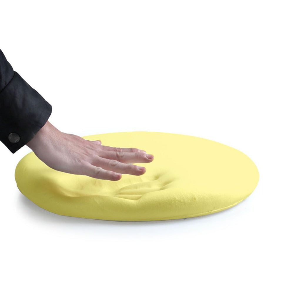 Greenjin 13" Round Memory Foam Seat Cushion Anti Slip Circle Chair Pad with Rubber Back Detachable Round Stool Cushions Machine Washable for Kitchen Dining Office Chairs Highstools Colorful Pattern