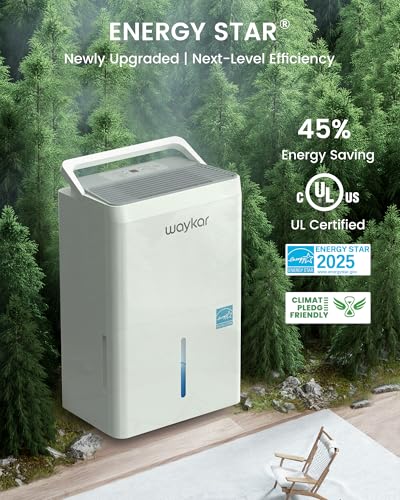 120 Pint Energy Star Dehumidifier for Basement and Large Home