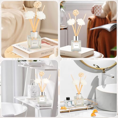 Reed Diffuser Set with Essential Oils and 5 Sticks - 1.7 fl oz Home Fragrance