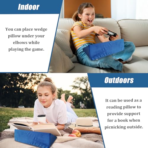 Compact Wedge Pillow for Pain Relief and Positioning Support