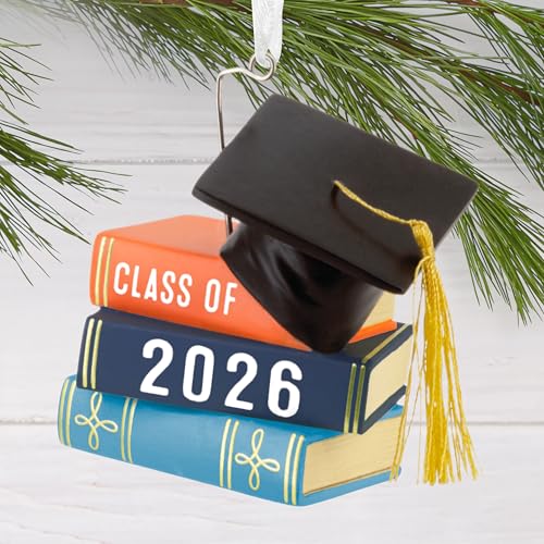 Hallmark Graduation 2026 Ornament - Cap & Books Keepsake