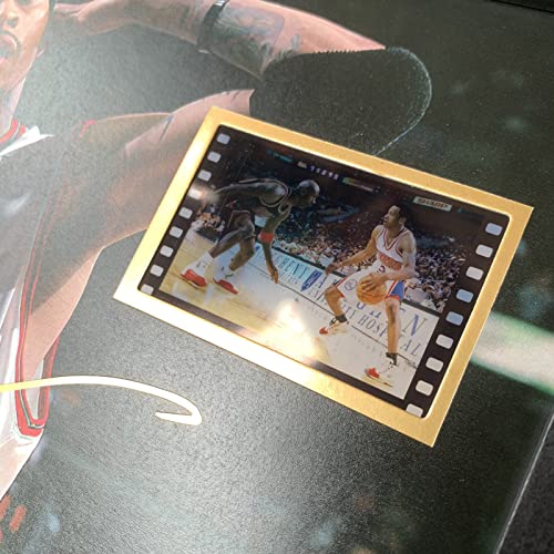 Framed Basketball Memorabilia Photo with Digital Reprint Autograph 8x6 Inch