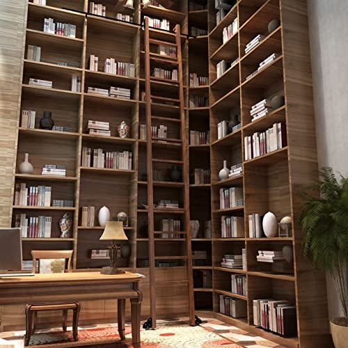 13ft Sliding Library Ladder Hardware Kit, Rolling Track for Home Loft