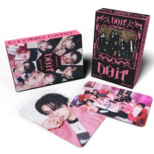 55-Piece Music Group Lomo Photocard Set - Collectible Fan Gift Cards