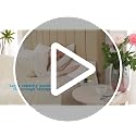 King Bed Wedge Pillow for Headboard Gap - 76"x10"x6" White