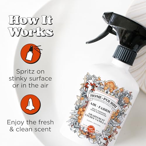 Multi-Purpose Odor Neutralizer Spray, Grapefruit Lychee Vanilla, 11 Fl Oz