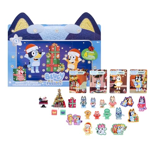 Fuzzy Mini Figure Advent Calendar - 24 Daily Surprises & Accessories