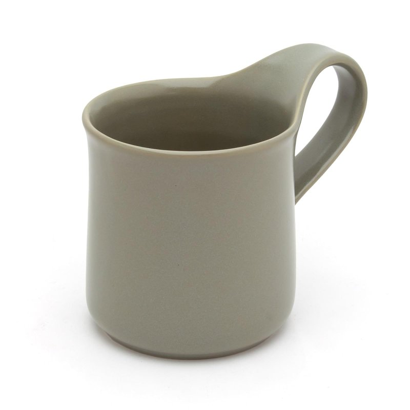 Zero Japan Bee House Ceramic Coffee Mug - Microwave & Dishwasher Friendly Mugs with Handle - Cup for Tea, Coffee & Hot Drinks - Silky Gray (9 oz)