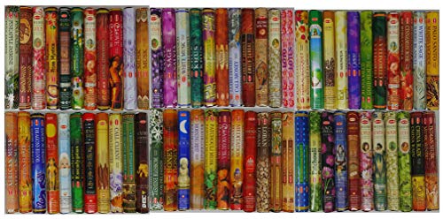 Natural Incense Sticks Variety Pack - 12 Assorted Fragrances (240 Sticks)