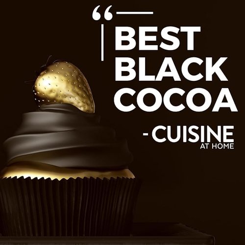 Black Cocoa Powder - Achieve Rich Chocolate Flavor | 8 oz Dutch-Processed Unsweetened Cocoa