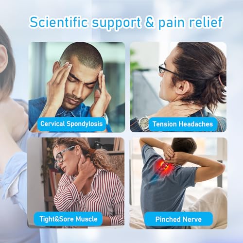 Adjustable Cervical Neck Brace for Pain Relief & Support