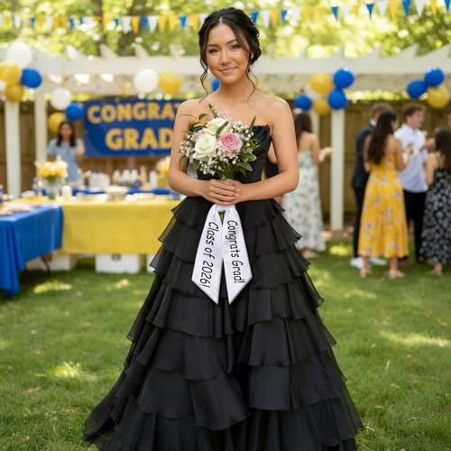 2-Piece Blank Satin Wedding Bouquet and Wreath Sashes for DIY Embroidery