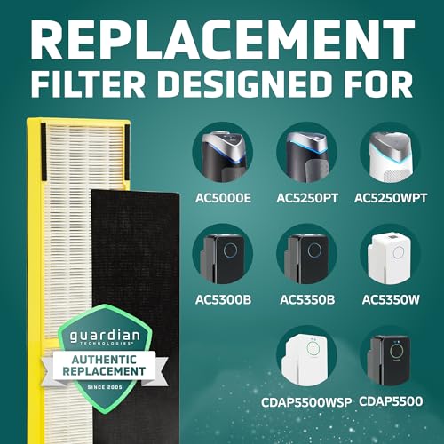 Replacement Air Purifier Filter C True HEPA with Activated Carbon