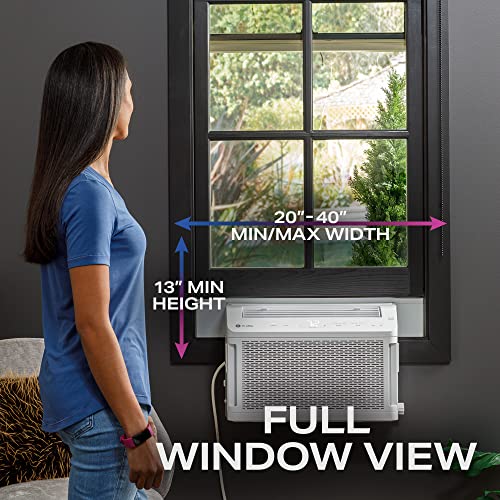 10,300 BTU Inverter Window Air Conditioner Ultra Quiet WiFi Smart AC Unit