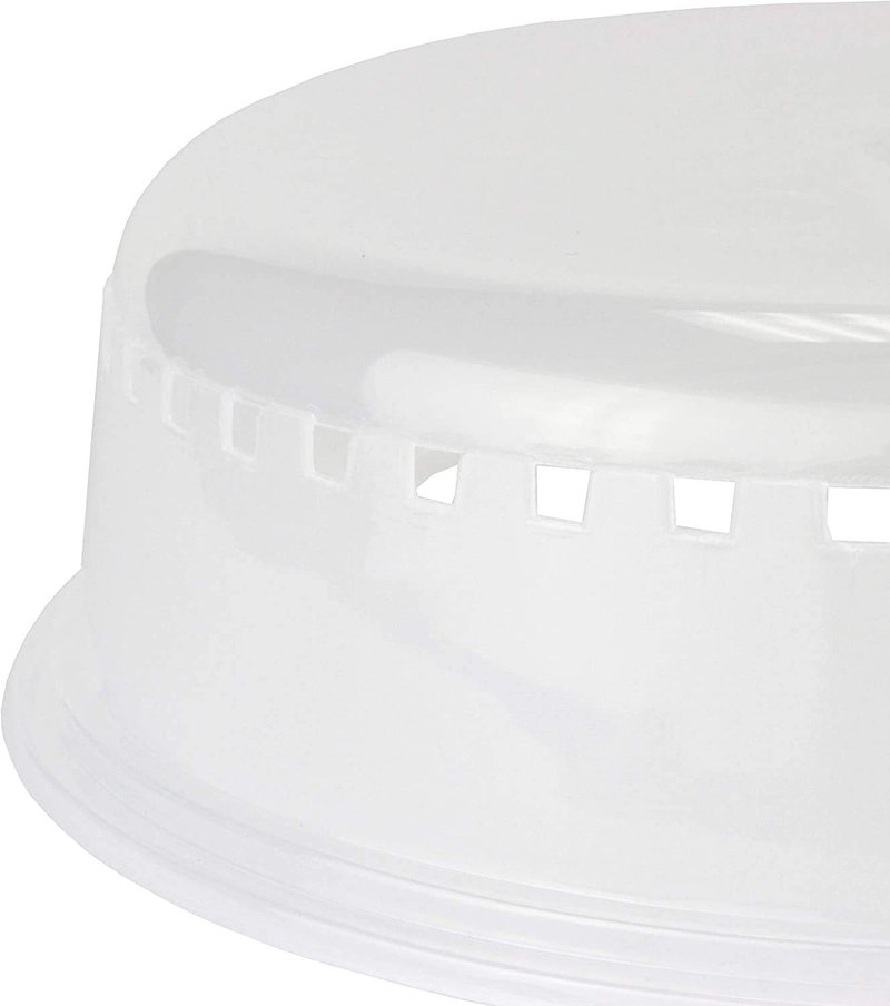 Chef Craft Clear Microwave Cover 10-Inches Diameter (2-Pack)