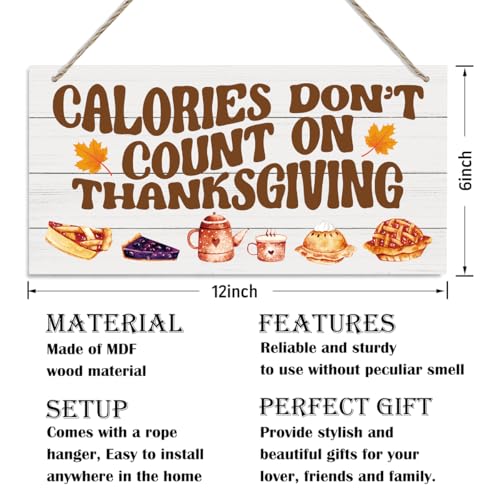 Fall 08 Wooden Thanksgiving Plaque - Wall Decor, Seasonal Home Decor