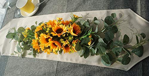 30-Inch Artificial Floral Swag for Wedding Arch and Table Centerpieces