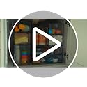 Vtopmart Clear Stackable Storage Drawers - Wide 2 Pack Home Organizer