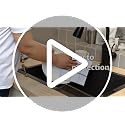 100% Cotton Dish Cloths Set - 8-Piece Absorbent Terry Kitchen Towels, 12x12"