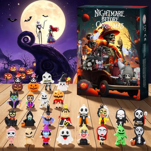 iMiibel Nightmare Christmas Advent Calendar 2026 – 24 Day Doll Figures Gift
