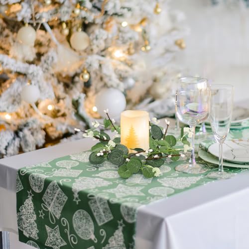 Small Eucalyptus Candle Wreaths, 9.4-Inch Greenery Rings - Set of 4