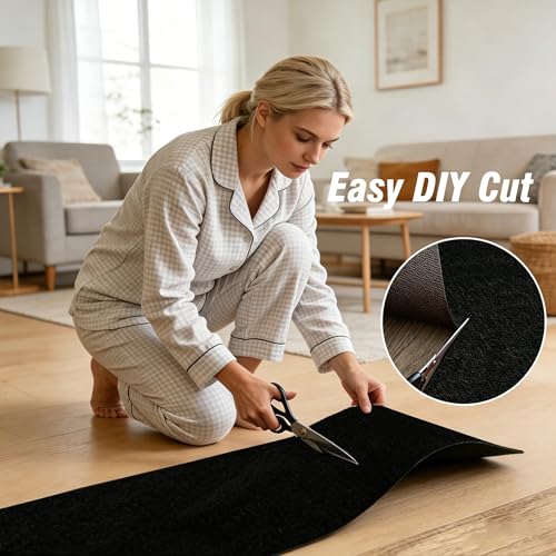5x7 ft Non-Slip Rug Pad, Waterproof Felt Underlay for Indoor Area Rugs
