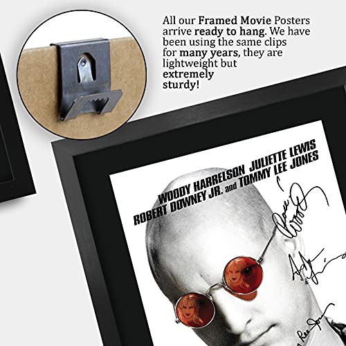 HWC Trading Natural Born Killers Movie Poster Signed Autograph 16x12 Black Frame