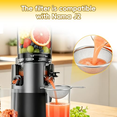 Universal Fine Mesh Juice Strainer - 3-Piece Stainless Steel Filter Set
