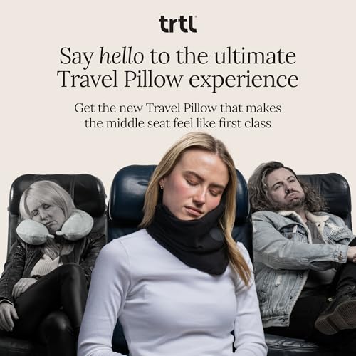 Travel Neck Pillow 2.0 - Soft & Supportive for Airplane Travel