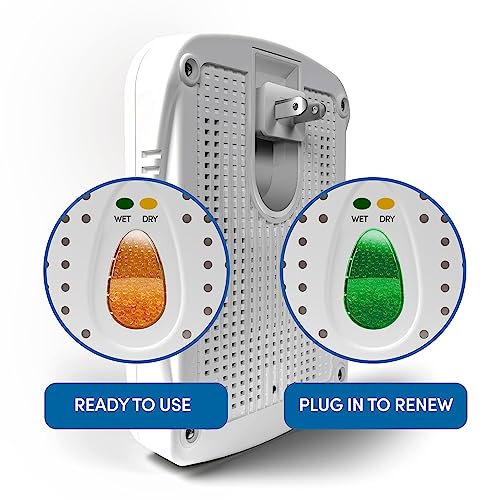 Wireless Mini Dehumidifier Portable Rechargeable Moisture Absorber