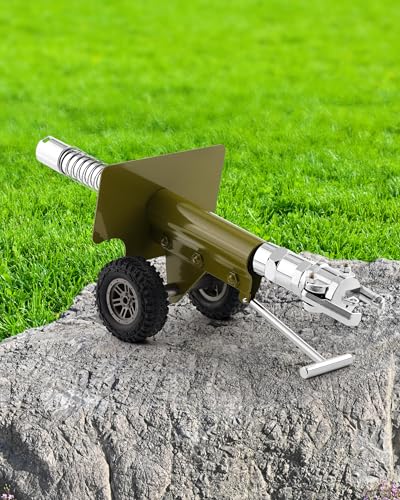 Stainless Steel Mini Cannon Model, Military Artillery Firecracker Launcher