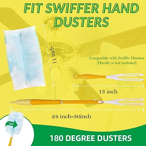 Electrostatic Duster Refills - Disposable Replacement Dusting Heads (30-Pack)