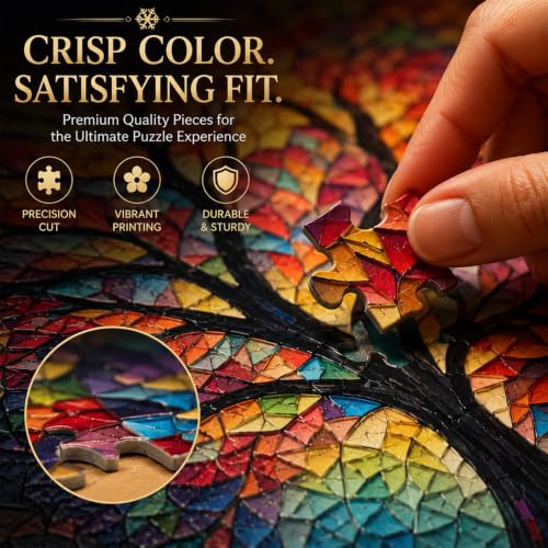 Tree of Life Puzzle Advent Calendar 2026 for Adults & Teens - 1008 Pieces