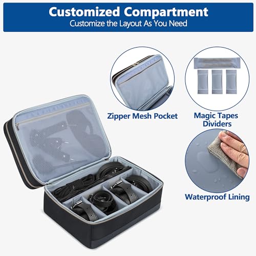 Lockable Discreet Storage Bag with Combination Lock and Dividers