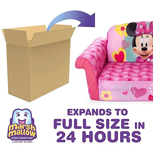 2-in-1 Toddler Foam Flip Open Sofa and Lounger for Kids