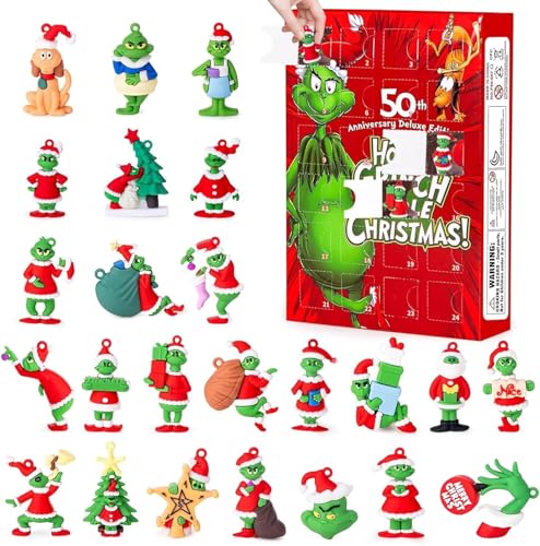 Halloween Countdown Advent Calendar with 24 Collectible Horror Figures