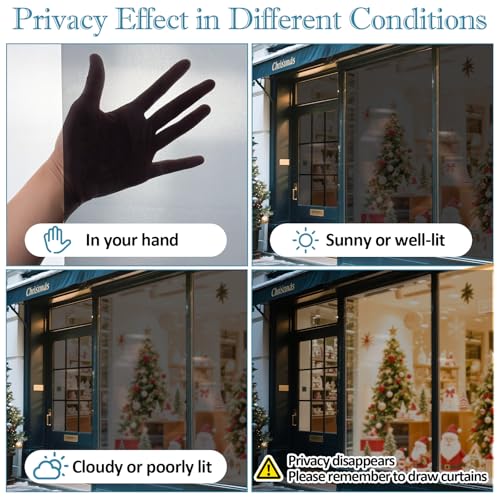30% VLT Transparent Window Film for Glass Doors & Storefronts - Heat Control & UV Blocking