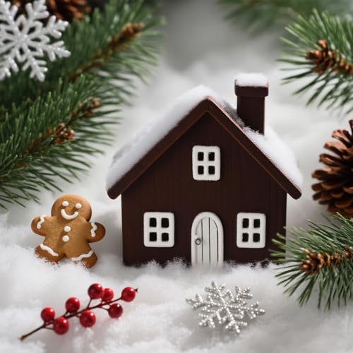 GlyinnHe Christmas Fake Snow Decor, Artificial Clouds Cotton Fluffy